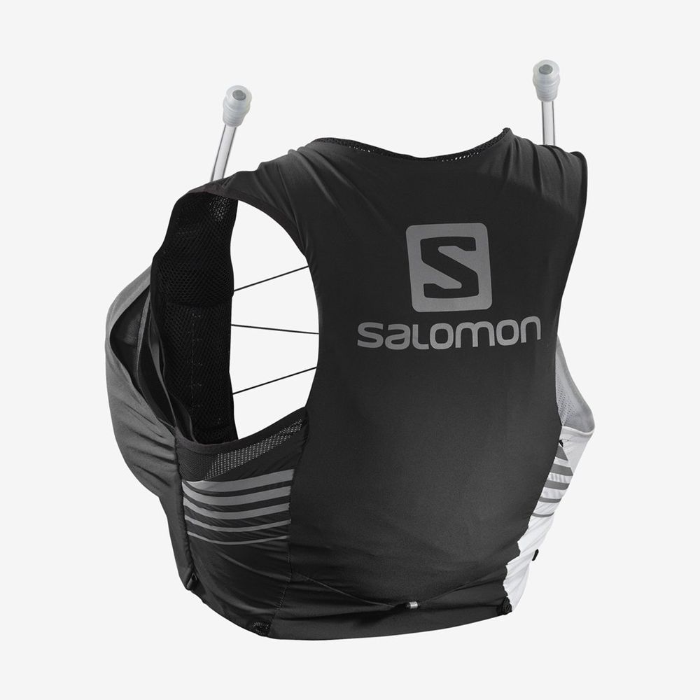 Salomon Trail Hydrering Kører Taske Dame Sort / Hvide - SENSE 5 SET WOMEN LTD EDITION (BZJAK-9815)